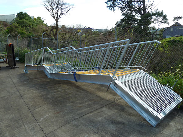 steel staircase installation - Staircases